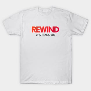 Rewind Black T-Shirt